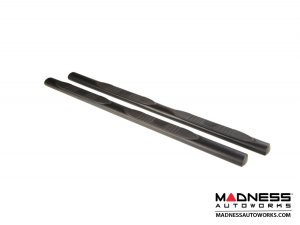Jeep Wrangler JL Side Steps - 4" Oval Black - 4 Door